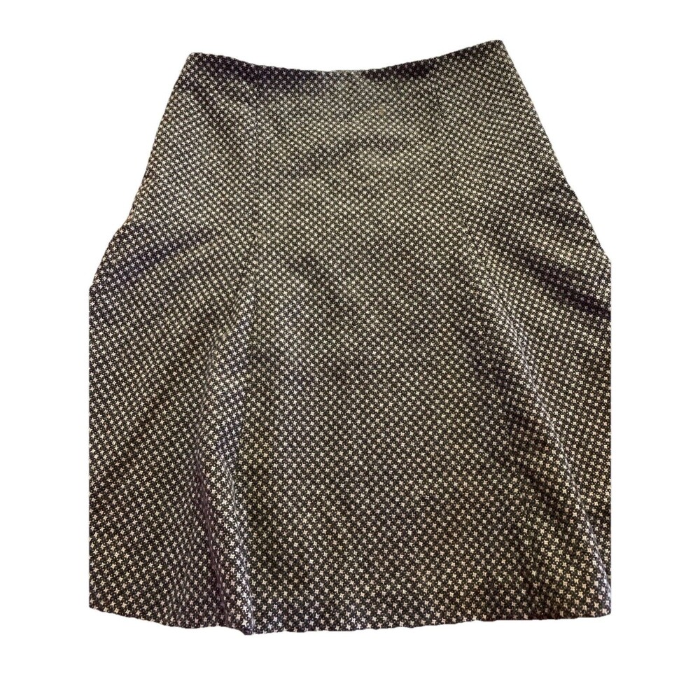 Boden 100% Wool Tulip Skirt Flared Size 14R Preppy Academia Luxury Career Wear